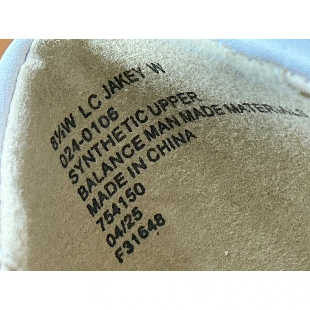 Liz Claiborne Jakey Loafers Womens 8.5W New Two Tone Memory Foam Square Toe